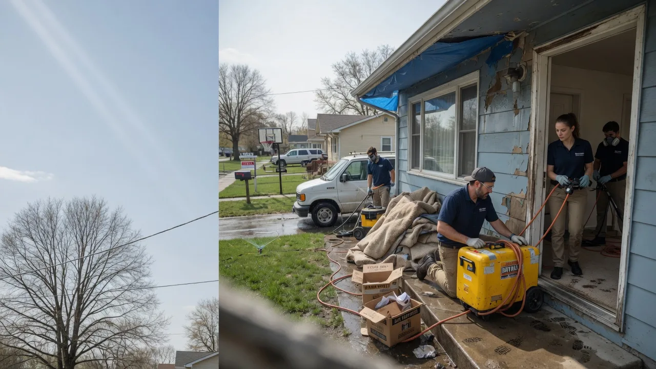 Basement Flood Cleanup in Martinsburg, IA near me